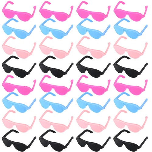 100 Pcs Mini Glasses Doll Child Sunglasses Miniatures House Accessories - Picture 10 of 12