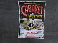 Wayne Sleep as Master of Ceremonies in Cabaret Original Hull New Theatre Poster