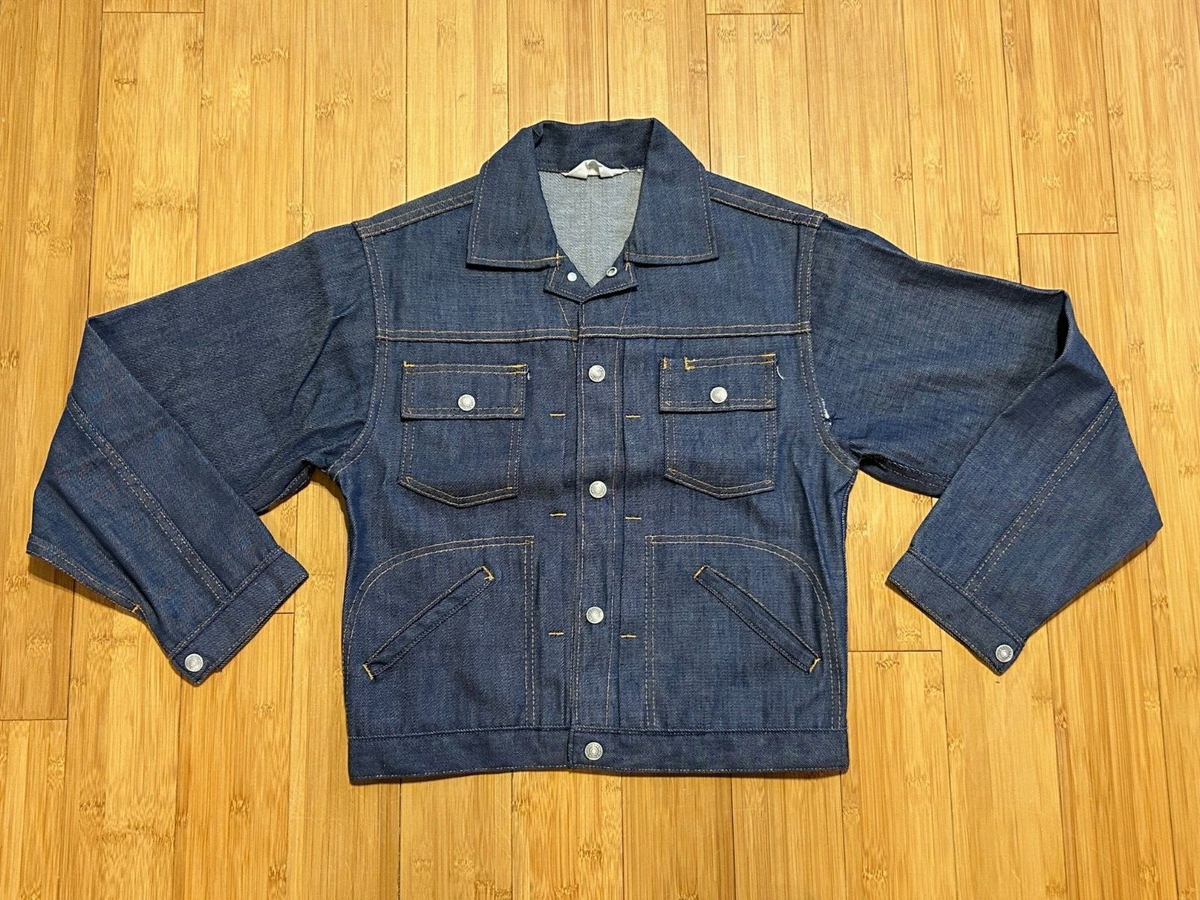 Ranchcraft VTG 1960s Penn-Prest Denim Jacket Blue Men's MW | eBay