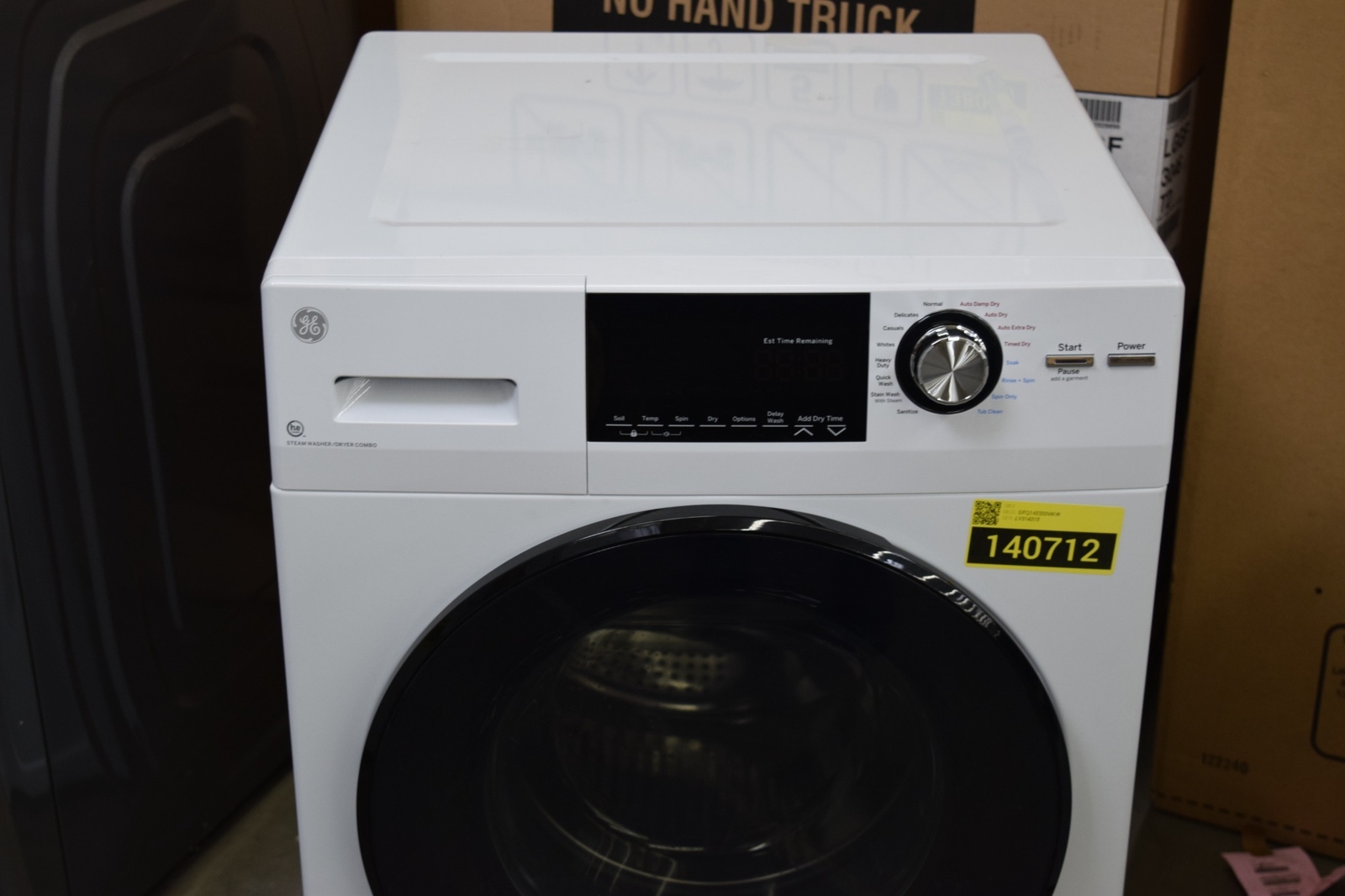 GE GFQ14ESSNWW 24" White 2.4 Cu. Ft. Washer/Dryer Combo NOB 140712 eBay