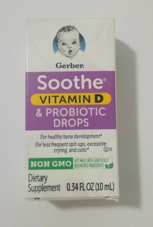 gerber probiotic vitamin d drops