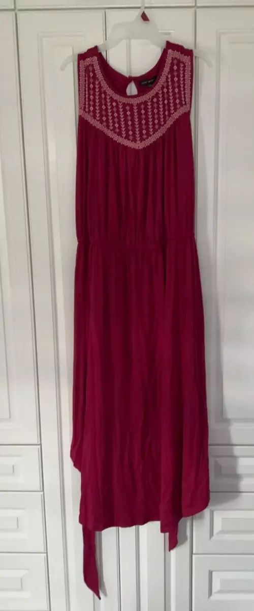 Lane bryant 2025 burgundy dress