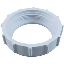274407Z Bulkhead Adapter Nut, Pentair, 3-1/2", White