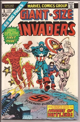 Giant-Size Invaders #1 FN+ 6.5 Off-White Pages (1975 1st Series) (1)