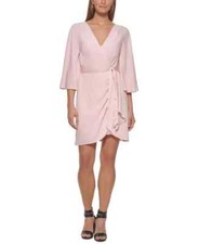 DKNY 3/4-Sleeve Dress MSRP 129 Size 8  3A 2057 Pr