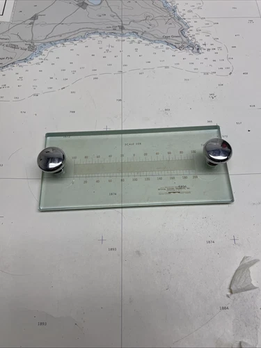 OGP GLASS MAGNIFICATION CHECK SCALE for OPTICAL COMPARATOR CHART CALIBRATION
