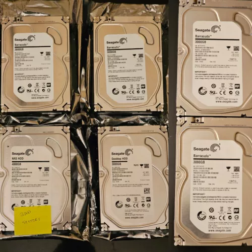 Lot Seagate Barracuda 5 3TB 7200RPM 1 4TB Red NAS SATA Hard Disk Drive HDD 13TB