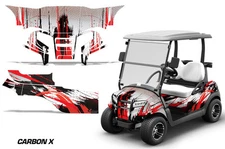 Golf Cart Graphics Decals Stickers For Club Car Onward 2 Passenger CARBONX R