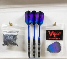 Darts WT-17 Gram Soft Tip Dart Set with Dolphin Slim Flights & 50 Tips