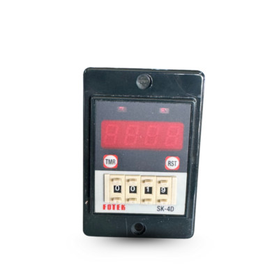 Fotek SK-4D Digital Counter - Multi-Range AC Input, Relais Output, Up/Down