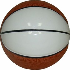 Mini Two White Panel Autograph Basketball by Spalding