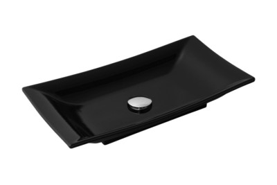 Badezimmer Aufsatzwaschbecken Evasion Schwarz Sarreguemines