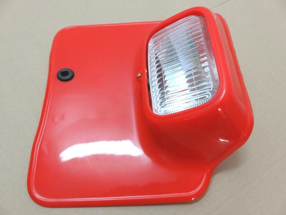 FARO ROJO HONDA XR200 XR185 XR250 XR500 XR 200 500 250 185 1979-1982 NUEVO  Foto 4 de 4