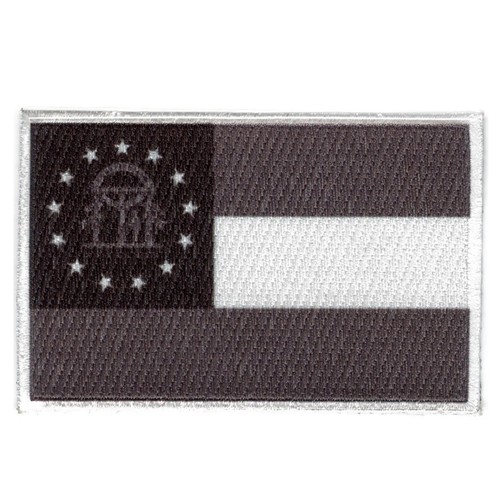 Écusson Thermocollant Californie – Silhouette Cali – Patch Brodé Noir – 5x7.5 Cm