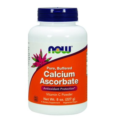 Now Foods Reines gepuffertes Calciumascorbat, Vitamin C-Pulver, 227 g
