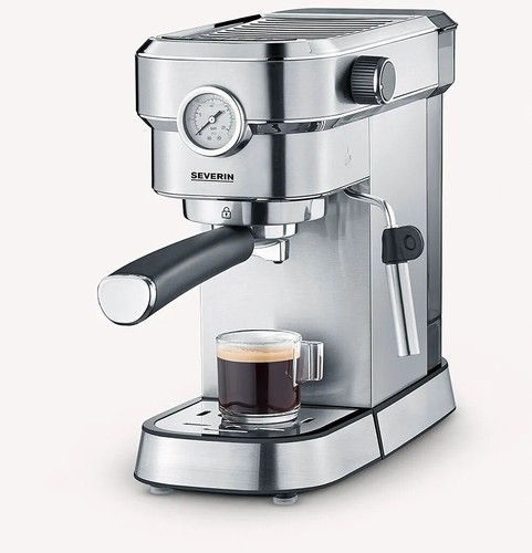 Severin Ka5995 Espressomaschine Silber 5995-000 (4008146033391) - Bild 2 von 5