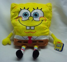 Nickelodeon SOFT SPONGEBOB SQUAREPANTS 11" Plush STUFFED ANIMAL Toy NEW