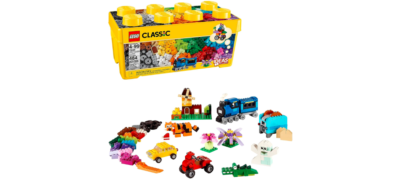 LEGO Creative Brick Box Building Toy Set Car Train Tiger Figure