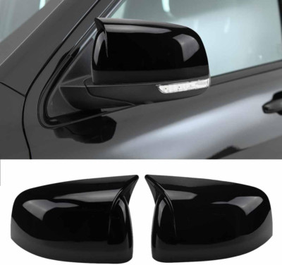 Fits Jeep Grand Cherokee 11-2022 Rearview Door Mirror Cover Decoration Kit Black