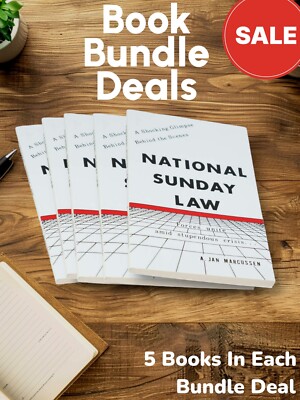 National Sunday Law  (Bundle Of 5 Books,) (BUY 5 GET 1 FREE) A. Jan Marcussen 
