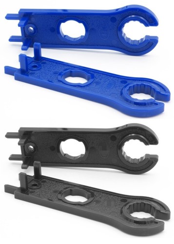 2x MC4 Solar Schraubenschlüssel - Professionelles Werkzeug Für Solarpanel Steckverbinder