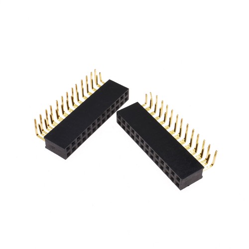 Pin Header 2.54mm Single/Double Row Right Angle Male/Female 3-40Pin Arduino A3GU - Picture 30 of 40