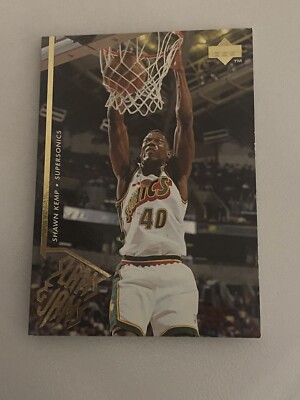 1995 Upper Deck Slams & James #357 Shawn Kemp