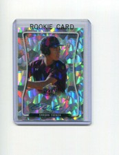 2020 Leaf Metal Draft Autographs Silver Crystal Carson Tucker Rookie Auto