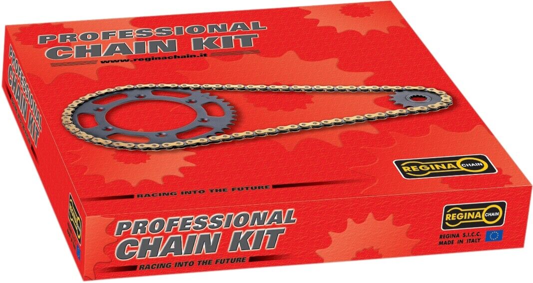 Regina Front 15 Rear 43T Sprockets with 530ZRT Z-Ring Chain Regina Front 15 Rear 43T Sprockets with 530ZRT Z-Ring Chain