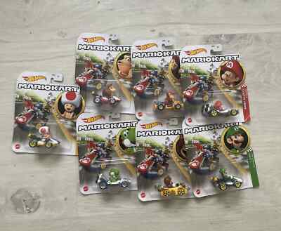 Hot Wheels Mario Kart Cars **Choose Your Kart** 3-2-1 Here We GO! Diecast Movie