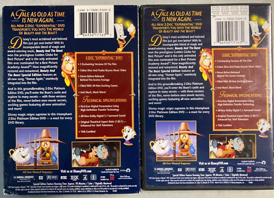 Beauty and the Beast Complete series : 4 Films Original/The