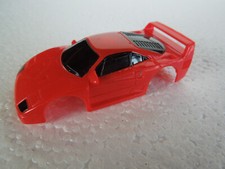 Mint Tyco 440-X2 Red Ferrari F-40 HO Scale Slot Car Body