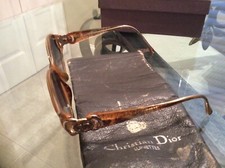 Christian Dior Lunettes RARE Sunglasses Tortoise Gold 2850A15 59mmSeventies Case