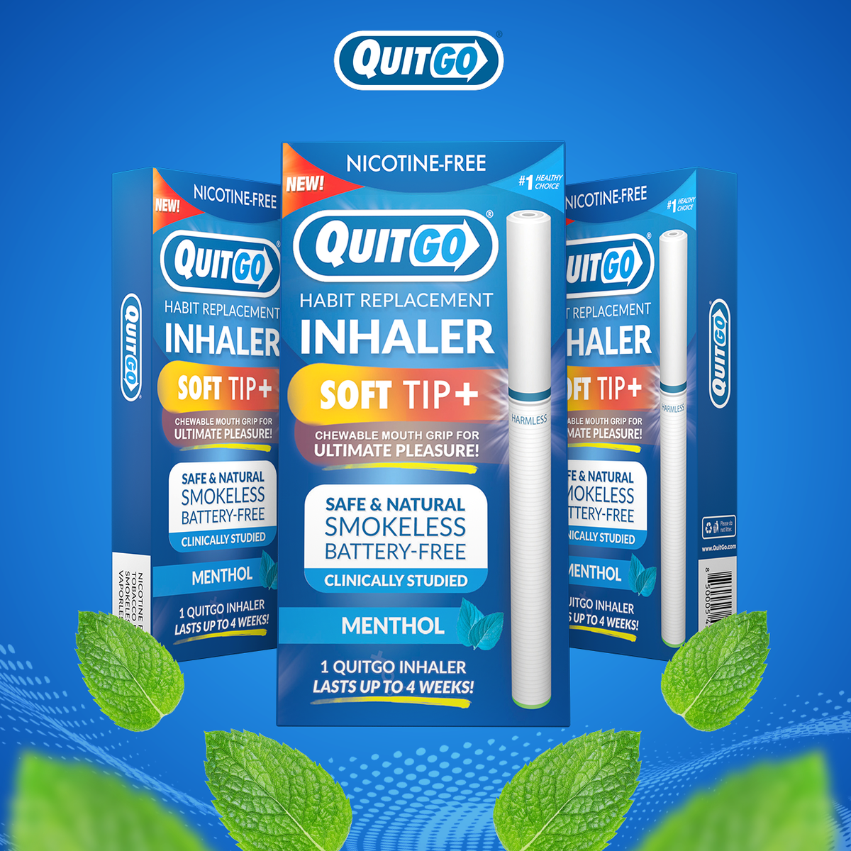 Stop Smoking Quit Vaping Aid Nicotine Free Inhaler Pen Menthol eBay