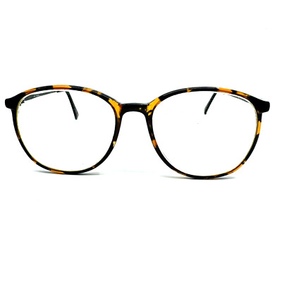 Andre Bouchard AB 17 54-18 Eyeglasses Frames Black Yellow Tortoise H9802