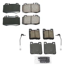 Akebono Euro Front & Rear Ceramic Brake Pads Kit for MB W203 C209 A209 R129 R171