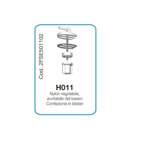 KIT CERNIERE DI RICAMBIO PER COPRIWATER SEDILE WC IN TERMOINDURENTE H011