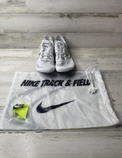 Nike Zoom Mamba 6 White Distance Track Spikes DR2733-100 Mens Size: 11 New 