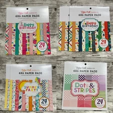ECHO PARK 6X6 PAPER PADS- MIX OF DIFFERENT THEMES