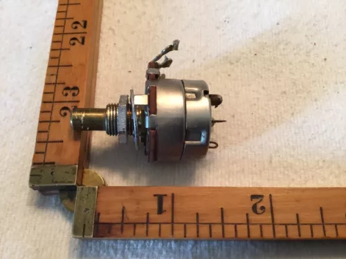 One Vintage 1969 CTS Stacked Potentiometer No. 1376901, Type vF 3A 125V Gibson?