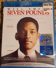 Seven Pounds Blu-ray Widescreen 2-Disc Set BRAND NEW **SEALED** Will Smith