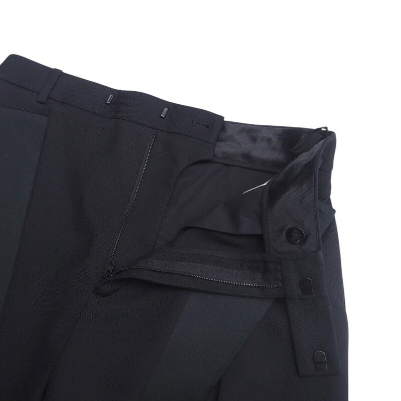 Pantaloni CELINE Taglia 40 One tuck Vestito Conico Pantaloni Pantaloni Pantaloni Made in Italy Marca...