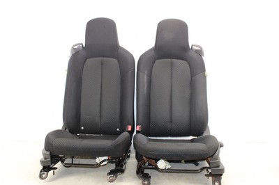 2006-2008 Mazda MX-5 Miata Black Cloth Seat Set OEM SI5
