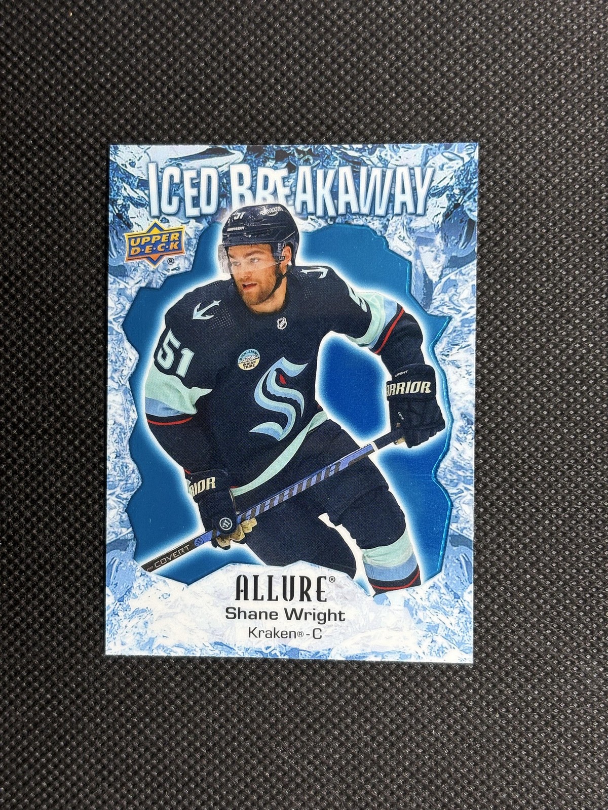 2023-24 Upper Deck Allure #IB-1 Shane Wright Iced Breakaway