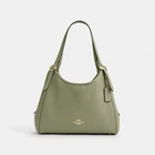 COACH Erin Green Shoulder Bag Gold Hardware