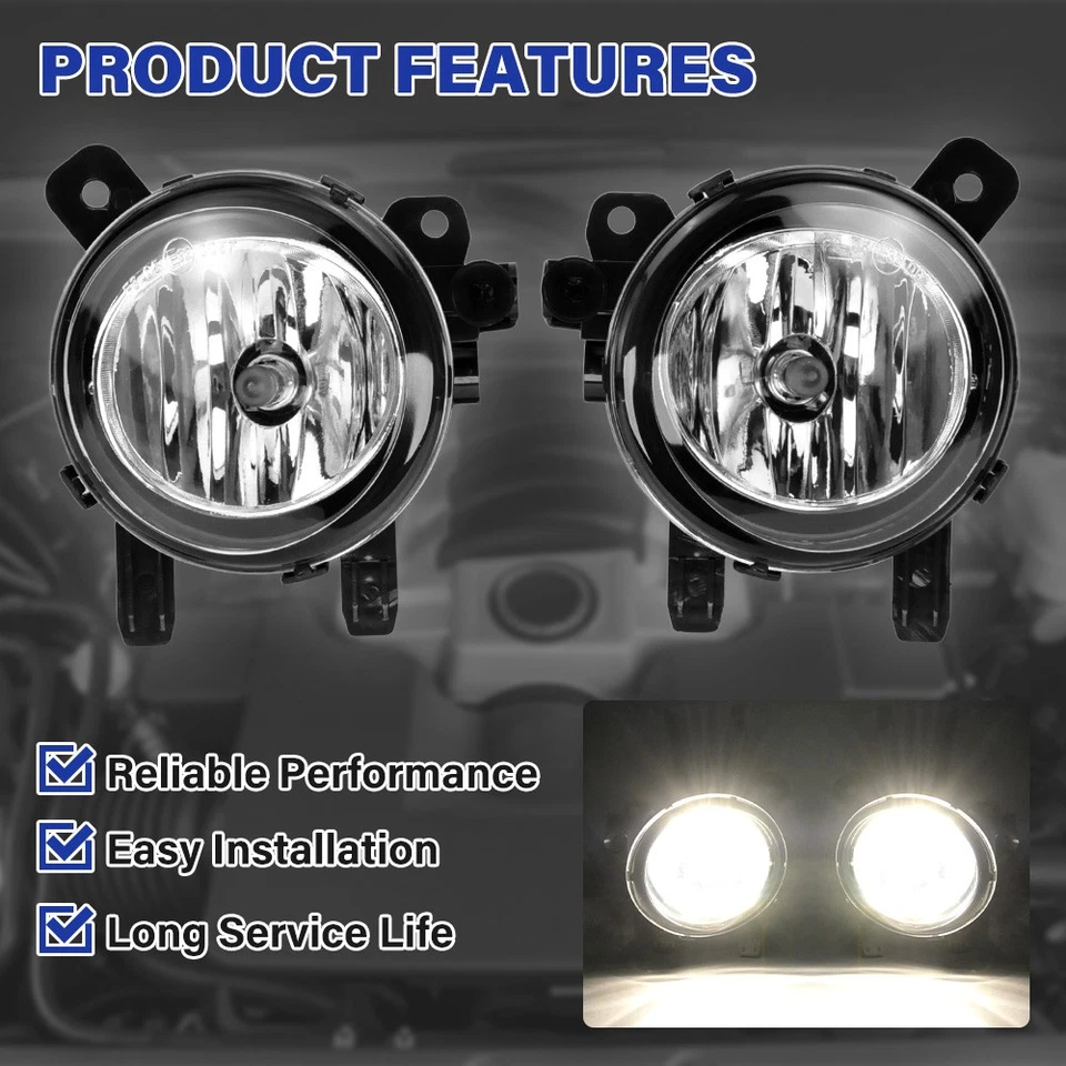 Par de luces antiniebla para BMW F30 2012-18 serie 3 sedán 320i 325i 328i 335i 428i 435i Foto 3 de 4