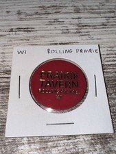Prairie Tavern Rolling Prairie Wi Wis Wisconsin Free Drink Trade Token Chip