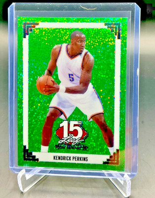 2025 Leaf 15th NSCC National 1991 KENDRICK PERKINS Green Sparkles 2/6