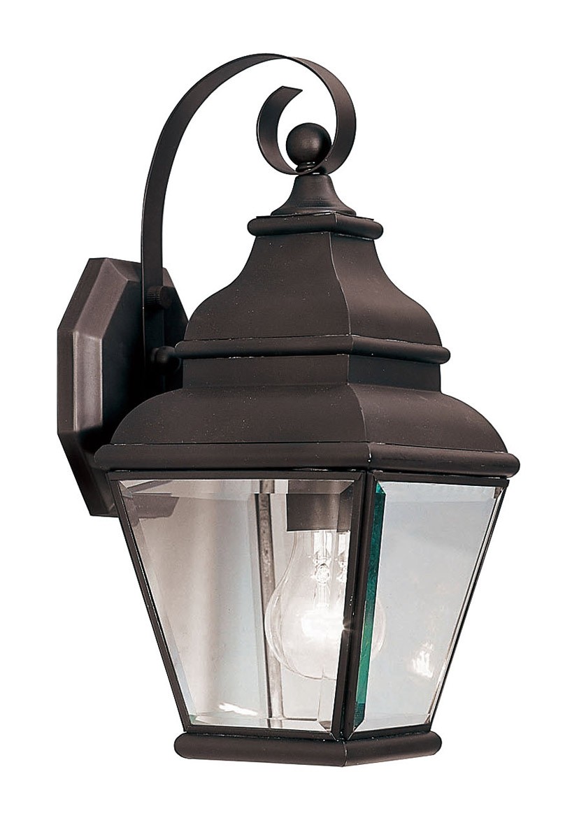 Livex Lighting 2590-07 Exeter 1 Light 15 inch Bronze Outdoor Wall Lantern