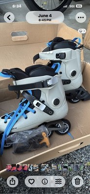 K2 Surge 84 Freeskate Men's Inline Skates Size 10 Grey/Blue MPN SK2404404017